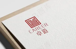 logo标志样机图片