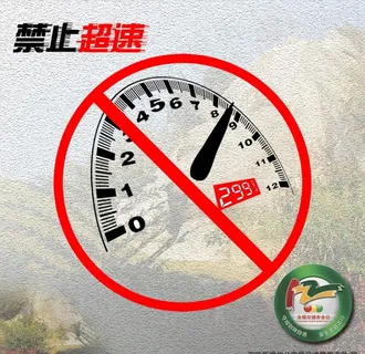 禁止超速 全国交通安全日 交警图片