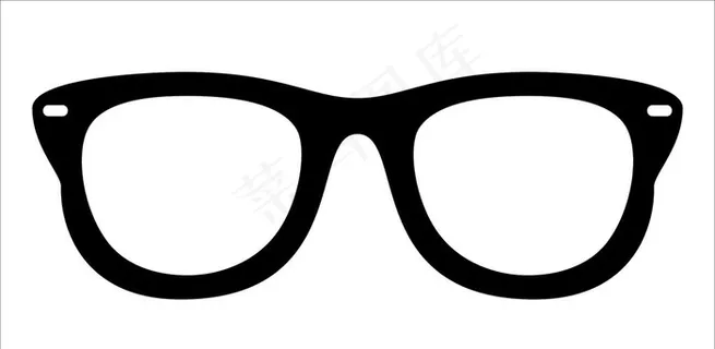 矢量眼镜图片
