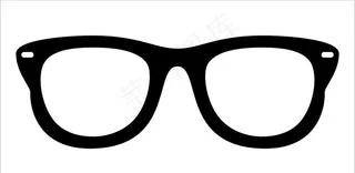矢量眼镜图片