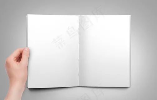空白画册样机图片