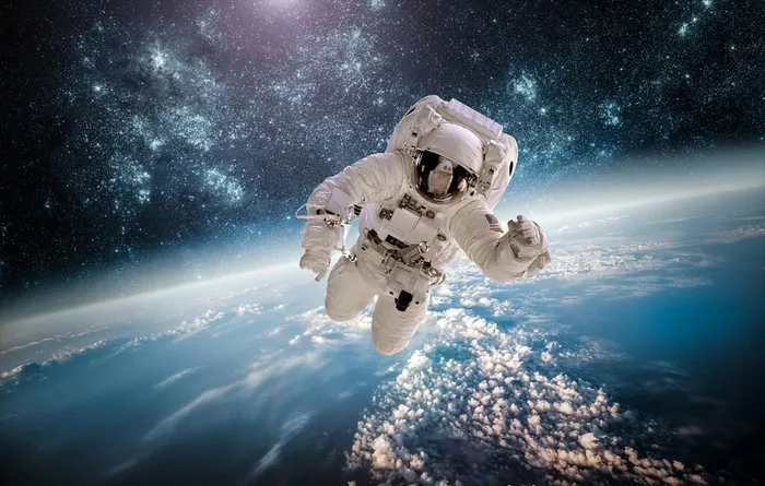宇航员 太空 星球 地球 科幻图片