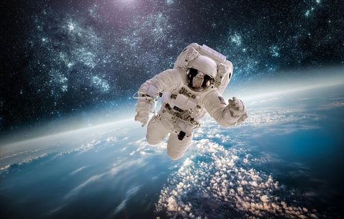 宇航员 太空 星球 地球 科幻图片