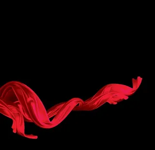 红色飘带图片