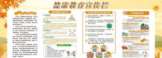健康教育宣传栏图片
