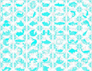 失量动物集合 鱼类图片