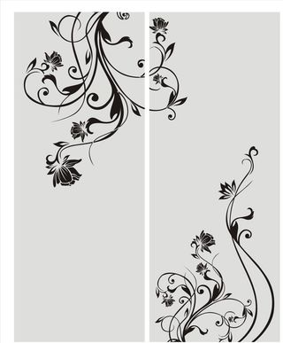 时尚移门花纹图片