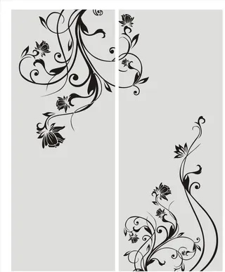 时尚移门花纹图片