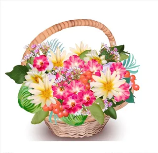 花篮图片