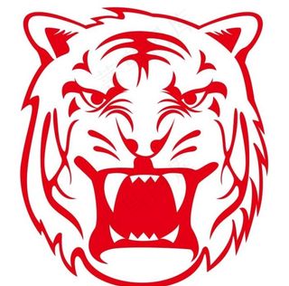 矢量老虎图腾图片