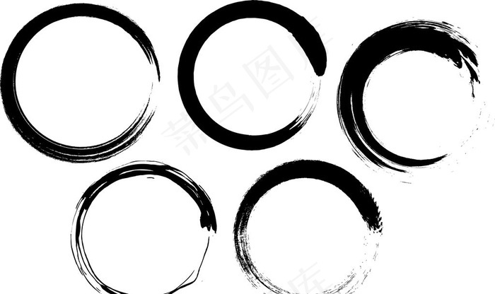水墨圈图片