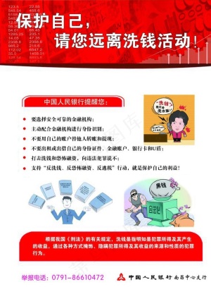 反洗钱宣传海报图片