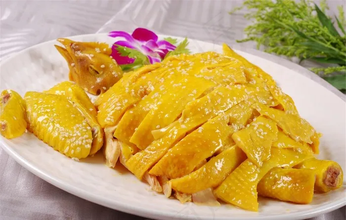 家手撕盐焗鸡图片