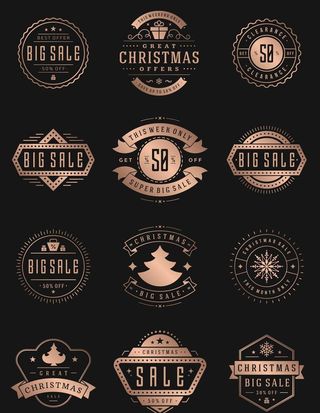 促销标签徽章 图片