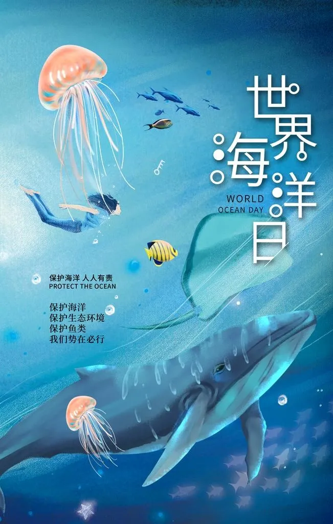 世界海洋日图片(2362x3543)psd模版下载