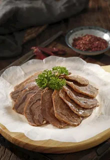 凉拌酱牛肉图片