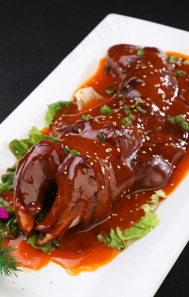 红烧牛掌图片