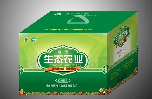 生态农业 包装盒图片