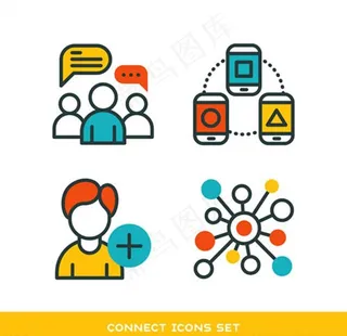 传播与社交图标图片