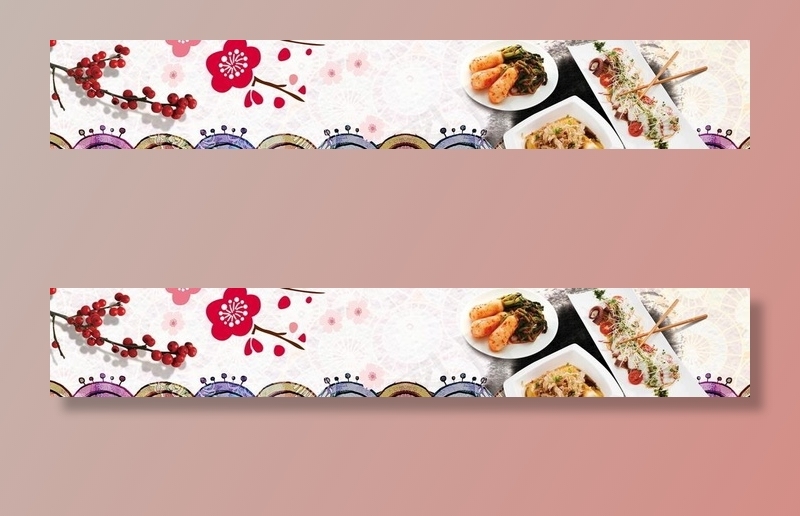 美食背景图片psd模版下载