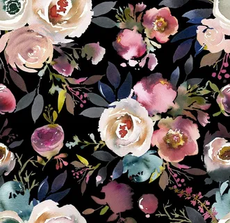 水彩花图片 水彩花图片