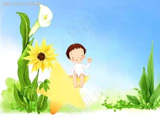 精美儿童插画图片