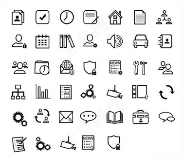 商务办公图标图片