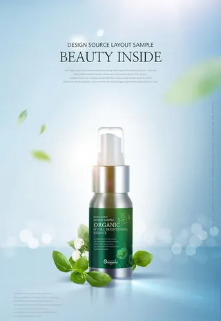 化妆品海报图片