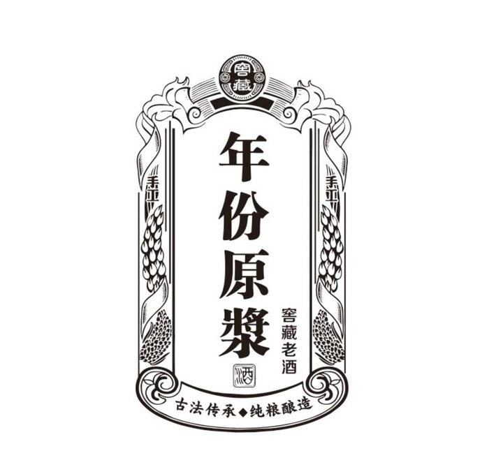 酒标图片cdr矢量模版下载