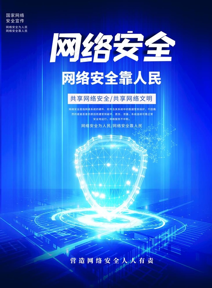 网络安全图片(1772x2480)psd模版下载