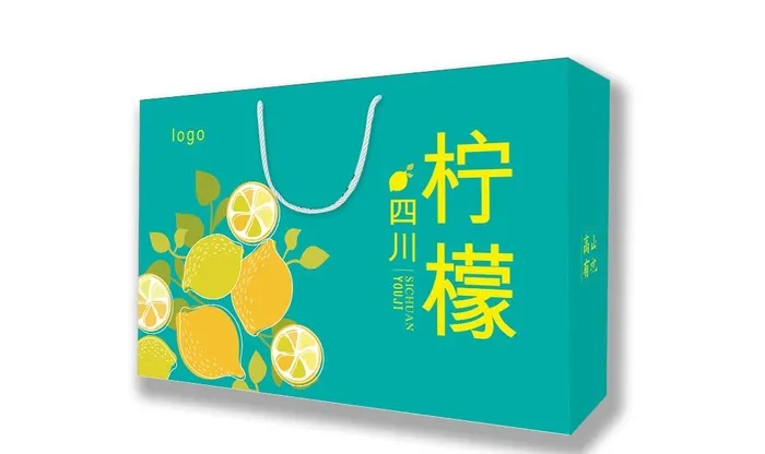 柠檬包装盒平面图图片cdr矢量模版下载