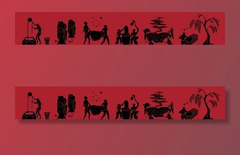 熬胶  工艺  阿胶  东阿图片(7036x1314)psd模版下载