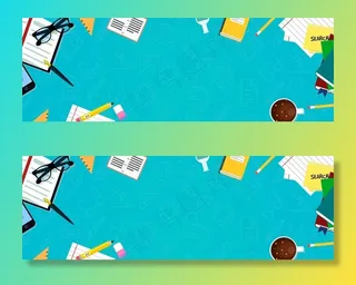 淘宝天猫儿童节蓝色简约背景图片