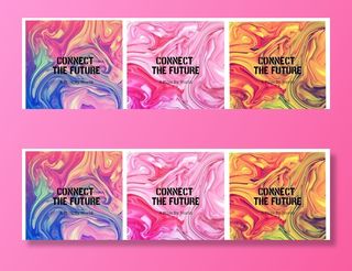 不规则流体抽象底纹图片