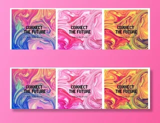 不规则流体抽象底纹图片