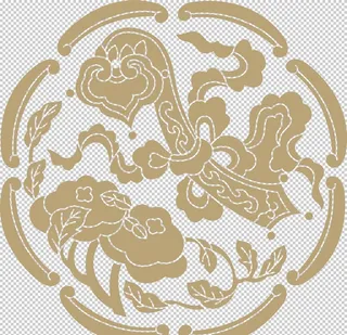 中式花纹纹理图片