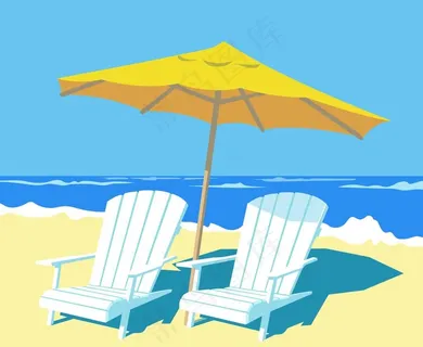 沙滩椅图片