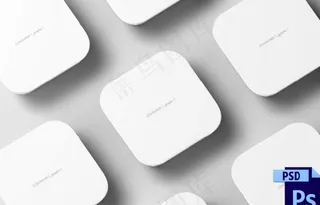 保鲜盒锁鲜装外卖盒子样机图片