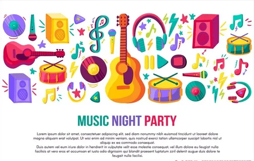 音乐节海报图片