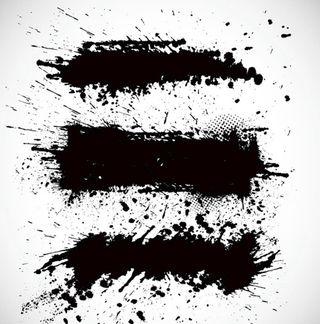 墨迹笔触笔刷图片