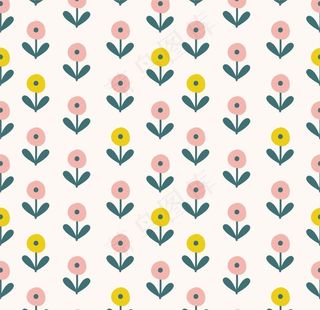 小清新花纹图片