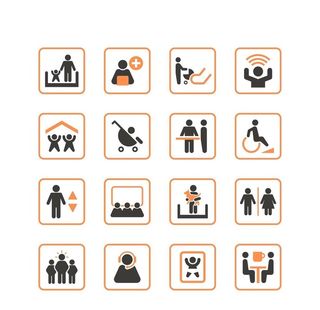 火柴人icon标识  图片