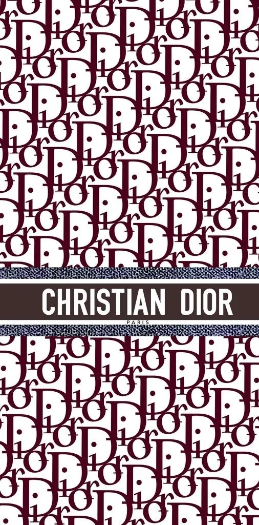 DIOR底纹图片cdr矢量模版下载