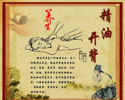 精油开背图片