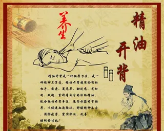 精油开背图片