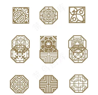 古典中式花边图片