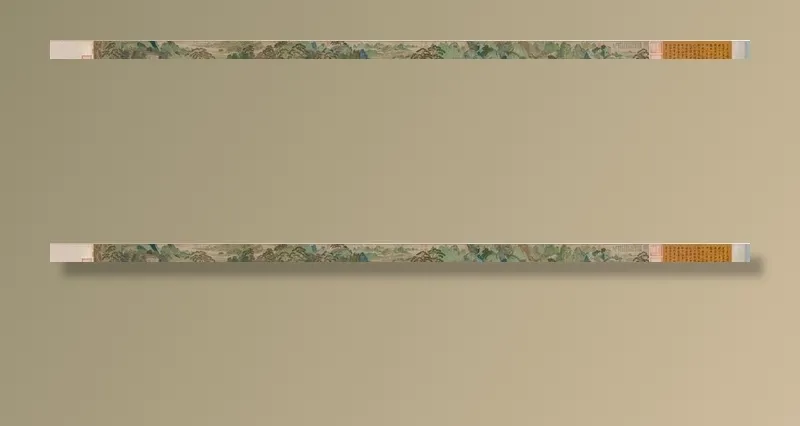 明 仇英 桃花源图图片