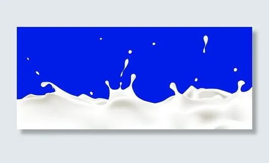 喷溅牛奶图片