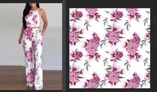 大牌手绘花图片