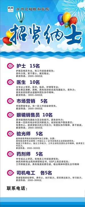 眼科医院招聘图片